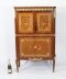 Vintage Italian Marquetry Burr Walnut Cocktail Cabinet & Glassware Mid Century | Ref. no. A4192 | Regent Antiques