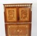 Vintage Italian Marquetry Burr Walnut Cocktail Cabinet & Glassware Mid Century | Ref. no. A4192 | Regent Antiques