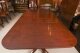 Antique 13ft Regency Triple Pillar Dining Table 19th C  & 12 Chairs  20th C | Ref. no. A4212a | Regent Antiques