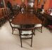 Antique 13ft Regency Triple Pillar Dining Table 19th C & 14 Chairs  20th C | Ref. no. A4212b | Regent Antiques