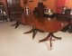 Antique 13ft Regency Triple Pillar Dining Table 19th C & 14 Chairs  20th C | Ref. no. A4212b | Regent Antiques