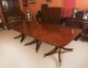 Antique 13ft Regency Triple Pillar Dining Table 19th C & 14 Chairs  20th C | Ref. no. A4212b | Regent Antiques