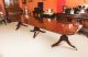 Antique 12ft  Regency Mahogany Triple Pillar Dining Table c1780 18th C | Ref. no. A4222 | Regent Antiques