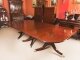 Antique 15ft George III StyleTriple Pillar Dining Table Circa 1920 | Ref. no. A4223 | Regent Antiques