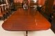 Antique 15 ft George III Style Triple pillar dining table C1920 & 14 chairs | Ref. no. A4223b | Regent Antiques