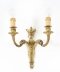 Antique Set of 3 Ormolu Wall Lights Appliques Circa 1900 | Ref. no. A4233a | Regent Antiques