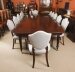 Antique 12ft Imperial Style Dining Table C1810 &12 Upholstered Back Chairs 20thC | Ref. no. A4236b | Regent Antiques