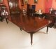 Antique 12ft Imperial Style Dining Table C1810 &12 Upholstered Back Chairs 20thC | Ref. no. A4236b | Regent Antiques