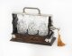 Antique Betjemann’s Coromandel Miniature 3 Bottle Tantalus  19th C | Ref. no. A4259 | Regent Antiques