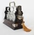 Antique Betjemann’s Coromandel Miniature 3 Bottle Tantalus  19th C | Ref. no. A4259 | Regent Antiques