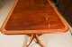 VintageTwin Pillar Flame Mahogany Dining Table with 12 Chairs 20th C | Ref. no. A4266b | Regent Antiques