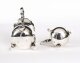 Antique Graduating Pair Victorian Sterling Silver Cream Jugs Chester 1864 | Ref. no. A4273G | Regent Antiques