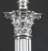 Antique Silver Plated Victorian Corinthian Column Table Lamp 19th C | Ref. no. A4282 | Regent Antiques