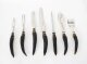 Antique English Victorian Silver Plated Antler Horn Carving Serving Set 19th C | Ref. no. A4283 | Regent Antiques