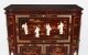 Vintage Japanese Burgundy Lacquered Cocktail Cabinet Dry Bar & Glasses 20th C | Ref. no. A4288 | Regent Antiques