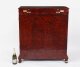 Vintage Japanese Burgundy Lacquered Cocktail Cabinet Dry Bar & Glasses 20th C | Ref. no. A4288 | Regent Antiques