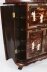 Vintage Japanese Burgundy Lacquered Cocktail Cabinet Dry Bar & Glasses 20th C | Ref. no. A4288 | Regent Antiques
