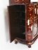 Vintage Japanese Burgundy Lacquered Cocktail Cabinet Dry Bar & Glasses 20th C | Ref. no. A4288 | Regent Antiques