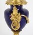 Antique Sevres Porcelain Royal Blue Ormolu Table Lamp c.1870 19th C | Ref. no. A4292 | Regent Antiques