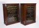 Antique Pair Mahogany  Pharmacy Display Cabinets  19th C | Ref. no. A4295 | Regent Antiques