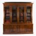 Antique Victorian Four-Door Flame Mahogany Library Bookcase  19th Century | Ref. no. A4296 | Regent Antiques