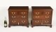 Vintage Pair of Flame Mahogany Bedside Chests With Slides 20th C | Ref. no. A4297 | Regent Antiques