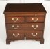Vintage Pair of Flame Mahogany Bedside Chests With Slides 20th C | Ref. no. A4297 | Regent Antiques