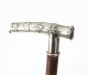 Antique Chinese Silver Walking Stick Cane C1880 19th Century  83cm/32.6inches | Ref. no. A4306 | Regent Antiques