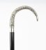 Antique Burmese Silver Ebonised Walking Stick Cane 19th C  91cm/36inches | Ref. no. A4307 | Regent Antiques
