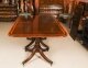 Vintage 7ft Regency Revival Twin Pillar Dining Table  William Tillman 20th C | Ref. no. A4308 | Regent Antiques