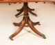 Vintage 7ft Regency Revival Twin Pillar Dining Table  William Tillman 20th C | Ref. no. A4308 | Regent Antiques