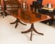 Vintage 7ft Regency Revival Twin Pillar Dining Table  William Tillman 20th C | Ref. no. A4308 | Regent Antiques