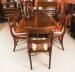 Vintage 7ft Regency Revival Twin Pillar Dining Table  William Tillman 20th C | Ref. no. A4308 | Regent Antiques