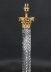 Vintage Corinthian Column Glass and Gilt Bronze Table Lamp  Mid 20th C | Ref. no. A4328 | Regent Antiques