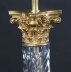Vintage Corinthian Column Glass and Gilt Bronze Table Lamp  Mid 20th C | Ref. no. A4328 | Regent Antiques