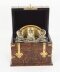 Antique Victorian Burr Walnut 3 Crystal Decanter Tantalus Dry Bar 19th C | Ref. no. A4340 | Regent Antiques