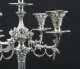 Antique Pair Edwardian Silver Plated 5 Light Candelabra Circa 1900 | Ref. no. A4343 | Regent Antiques
