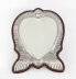 Antique Victorian sterling silver heart shaped dressing table mirror dated 1888 | Ref. no. A4345 | Regent Antiques