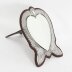 Antique Victorian sterling silver heart shaped dressing table mirror dated 1888 | Ref. no. A4345 | Regent Antiques