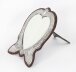 Antique Victorian sterling silver heart shaped dressing table mirror dated 1888 | Ref. no. A4345 | Regent Antiques