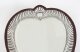 Antique Victorian sterling silver heart shaped dressing table mirror dated 1888 | Ref. no. A4345 | Regent Antiques