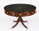 Antique George IV Flame Mahogany Library Drum Table  19th Century | Ref. no. A4349 | Regent Antiques