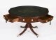 Antique George IV Flame Mahogany Library Drum Table  19th Century | Ref. no. A4349 | Regent Antiques