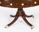 Antique George IV Flame Mahogany Library Drum Table  19th Century | Ref. no. A4349 | Regent Antiques