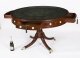 Antique George IV Flame Mahogany Library Drum Table  19th Century | Ref. no. A4349 | Regent Antiques