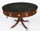 Antique George IV Flame Mahogany Library Drum Table  19th Century | Ref. no. A4349 | Regent Antiques