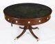 Antique George IV Flame Mahogany Library Drum Table  19th Century | Ref. no. A4349 | Regent Antiques