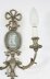 Antique Pair Silver Plate Jasperware twin branch wall lights sconces C1900 | Ref. no. A4358a | Regent Antiques