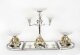 Antique English Silver Plate Cut Glass Surtout de Table set John Round 19th C | Ref. no. A4376 | Regent Antiques