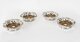 Antique Set 4 Victorian Wine Coasters by Davis and Sons Scottish 19th C | Ref. no. A4381 | Regent Antiques